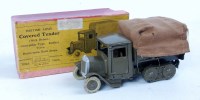 Lot 1313 - A Britains No. 1433 Army covered lorry with...