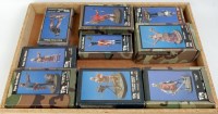 Lot 1543 - 9 boxed as issued Verlinden Productions 120mm...