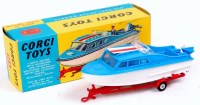 Lot 1615 - Corgi Toys, 104, Dolphin 20 Cruiser on Wicheon...