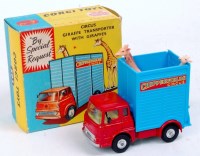 Lot 1624 - Corgi Toys, 503 Chipperfields giraffe...