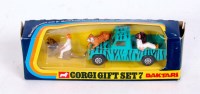 Lot 1640 - Corgi Toys Gift Set 7, Daktari set, comprising...