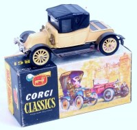 Lot 1644 - Corgi Toys 9032 1910 Renault Primrose, yellow...