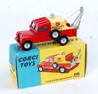 Lot 1653 - Corgi Toys, 417 Land Rover breakdown truck,...