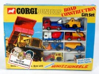 Lot 1670 - Corgi Juniors, No.3024 Road Construction Gift...