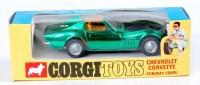 Lot 1674 - Corgi Toys, 300 Chevrolet Corvette Stingray...