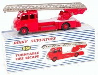 Lot 1917 - Dinky Toys, 956 turntable fire escape fire...