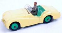 Lot 1925 - Dinky Toys, No.105 Triumph TR2 Sports, lemon...