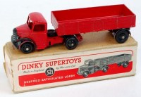 Lot 1927 - Dinky Toys, 521, Bedford Articulated Lorry,...