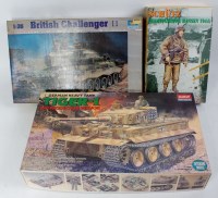 Lot 1551 - Three various boxed as issued plastic military...