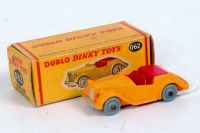 Lot 1957 - Dublo Dinky Toys 062 Singer Roadster, yellow...