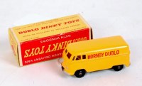 Lot 1958 - Dublo Dinky Toys, 071 VW delivery van, yellow...
