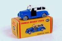 Lot 1964 - Dublo Dinky Toys, 067, Austin taxi, cream and...