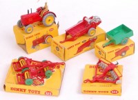 Lot 1970 - Dinky Toys Boxed Farming Diecast Group, 5...