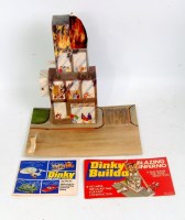 Lot 1983 - Dinky Toys Builda Blazing Inferno card scenery...