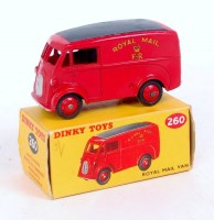 Lot 1987 - Dinky Toys, 260, Royal Mail Van, red body with...