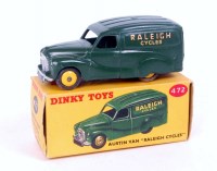 Lot 1988 - Dinky Toys, 472, Austin van 'Raleigh Cycles',...