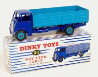 Lot 1997 - Dinky Toys, 911, Guy 4-Ton Lorry, violet blue...