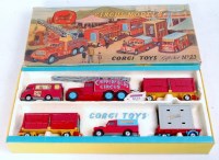 Lot 1623 - Corgi Toys, gift set 23, Chipperfields Circus...