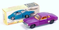 Lot 2016 - Dinky Toys, 165 Ford Capri in metallic purple,...