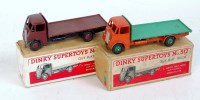 Lot 2043 - Dinky Toys Playworn and Boxed No.512 Guy Flat...