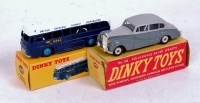 Lot 2045 - Dinky Toys Boxed Playworn Group, 2 examples,...