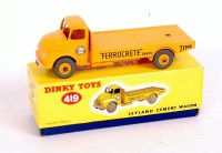 Lot 2056 - Dinky Toys, 419, Leyland Cement Wagon, yellow...