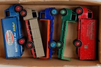 Lot 2079 - Dinky Toys Loose Guy Van Group, 5 various...