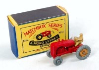 Lot 2303 - Matchbox 1-75 Series No.4B Massey Harris...