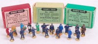Lot 1949 - Dinky Toys 00 Gauge Station Staff and...