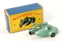 Lot 2340 - Matchbox 1-75 Series, No.36B Lambretta...