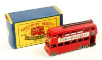 Lot 2358 - Matchbox 1-75 Series, No.56A London Trolleybus,...