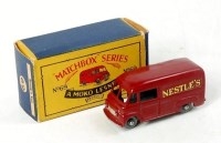 Lot 2365 - Matchbox 1-75 Series No.69 Commer Van Nestles,...