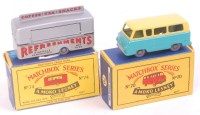 Lot 2366 - Matchbox 1-75 Series Group, 2 examples, to...