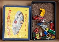 Lot 2385 - Tray of mixed play worn and loose Matchbox...