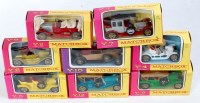 Lot 2396 - 8 boxed as issued Matchbox Models of...