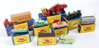 Lot 2398 - 8 various Matchbox Series boxed diecast...