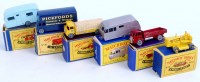 Lot 2399 - 6 boxed and playworn Matchbox 175 series...