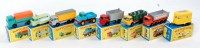 Lot 2408 - 8 various boxed Matchbox 1/75 series diecast...