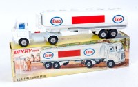Lot 2073 - Dinky Toys 945, AEC fuel tanker Esso, white...