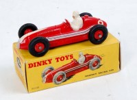 Lot 2074 - Dinky Toys, 23N Maserati Racing Car, red body...