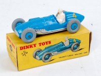 Lot 2075 - Dinky Toys, 230, Talbot Lago Racing Car, blue...