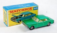 Lot 2439 - Matchbox Superfast No.53 Ford Zodiac, Metallic...