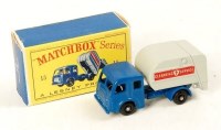 Lot 2318 - Matchbox Regular Wheels No.15C Refuse Truck,...