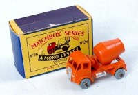 Lot 2330 - Matchbox 1-75 Series No.26A ERF Cement Mixer,...