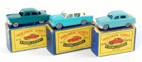 Lot 2344 - Matchbox 1-75 Series Boxed Group, 3 examples,...