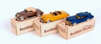 Lot 2578 - Brooklin Models 1/43rd scale white metal group,...