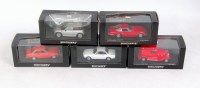 Lot 2584 - Minichamps 1/43rd scale boxed diecast group, 5...