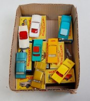 Lot 2406 - 8 various boxed Matchbox 1/75 series diecast...