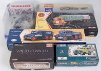 Lot 2614 - Six various boxed Corgi modern release road...