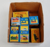 Lot 2415 - 9 various boxed Matchbox 1/75 series and...